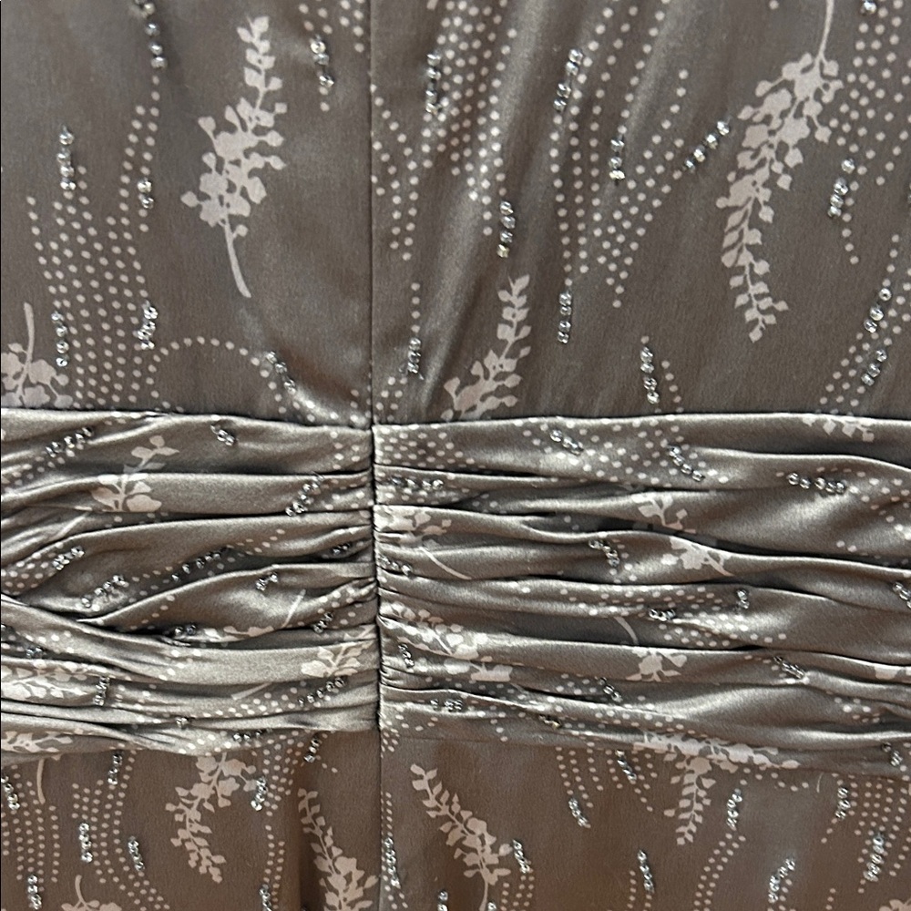 Brooks Brothers Gray Sleeveless Midi Dress - Picture 9 of 11